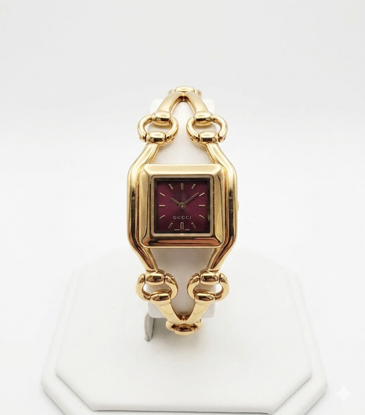 Montre Velvet Gold