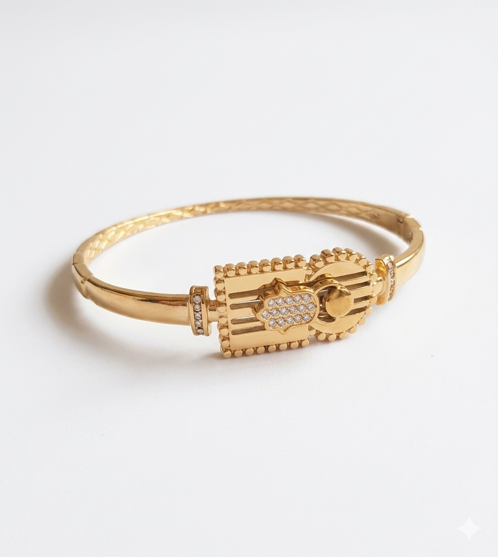 Bracelet Bab manssour avec khmissa